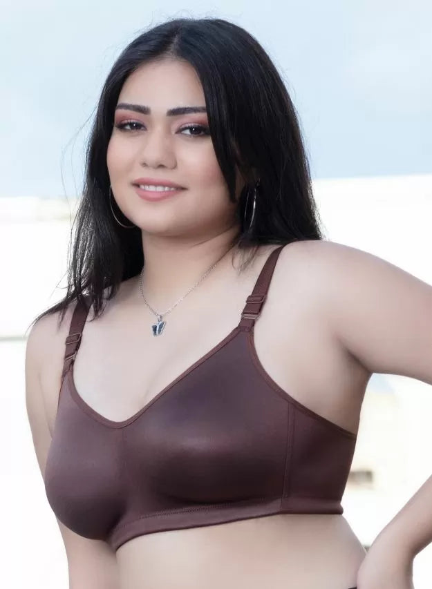 Loope SuperFit Seamless T-shirt Bra Color Chocolate